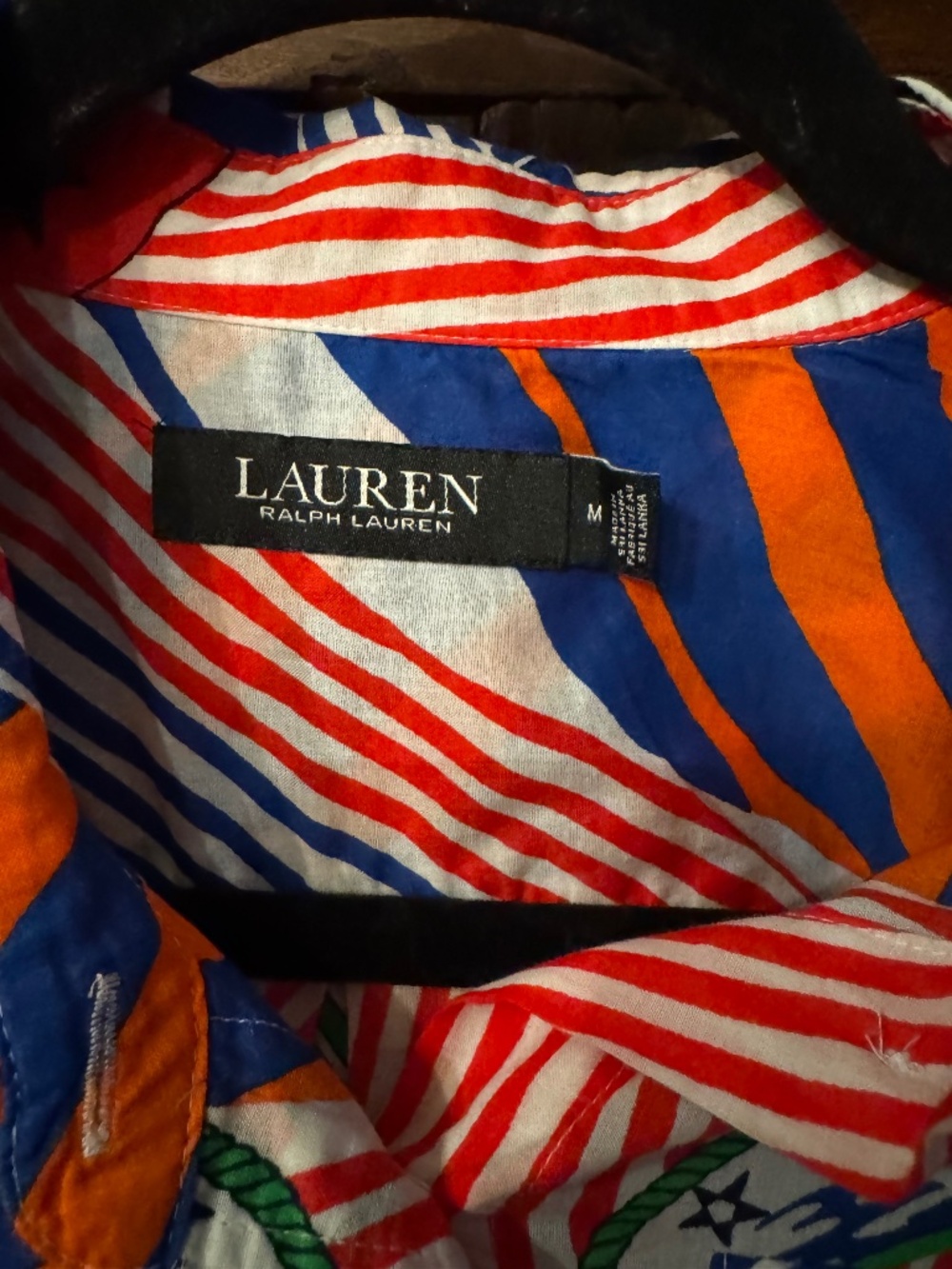 Ralph Lauren Button Down Blouse - Picture 4 of 5
